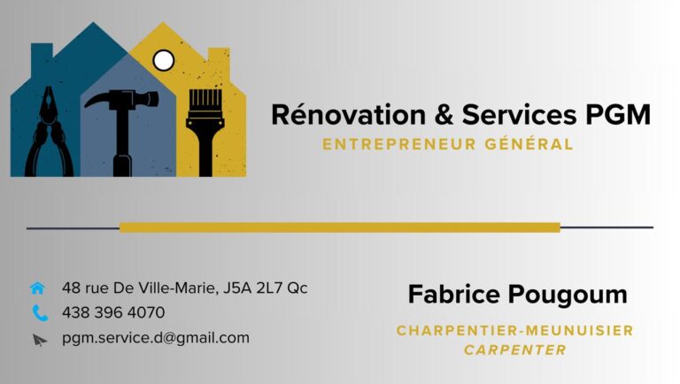 Renovation and services PGM Entrepreneur General